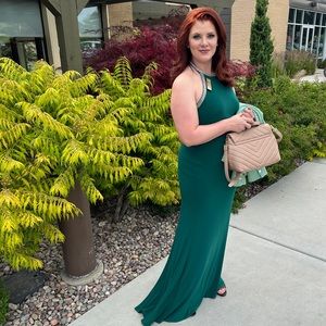 Macduggal Emerald gown